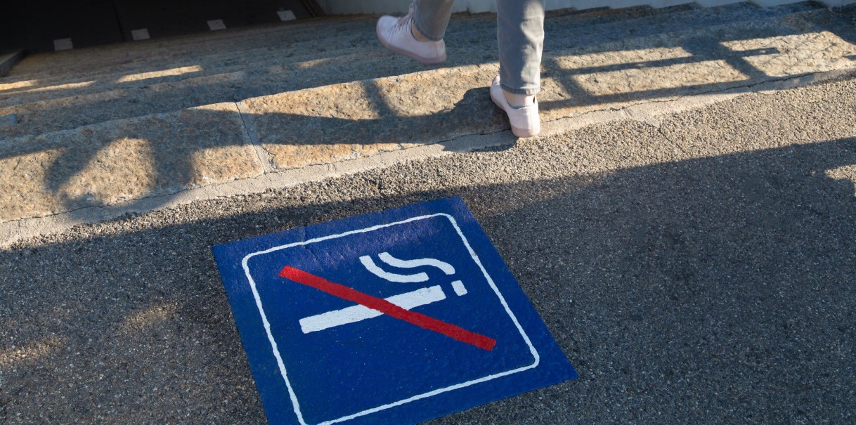 Fussboden, Verbot, Rauchen, Kennzeichnung